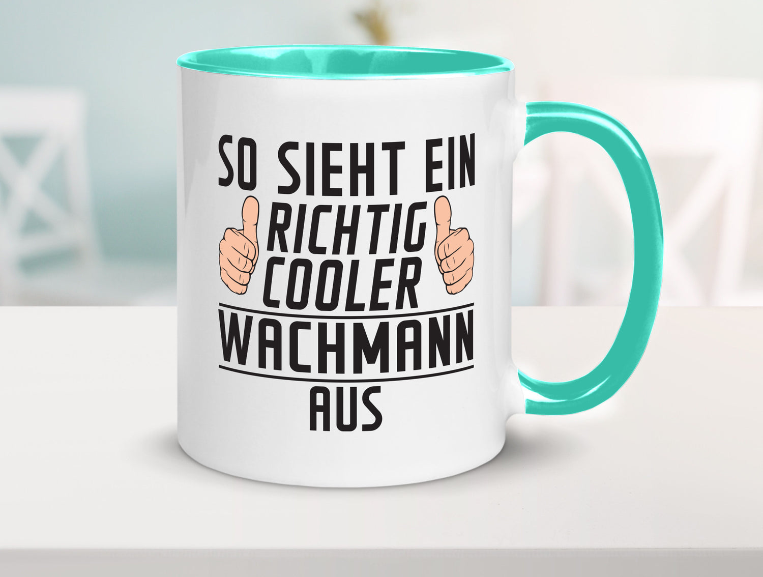 Richtig Cooler Wachmann | Wachpersonal Nachtwächter lustig Humor Geschenkidee