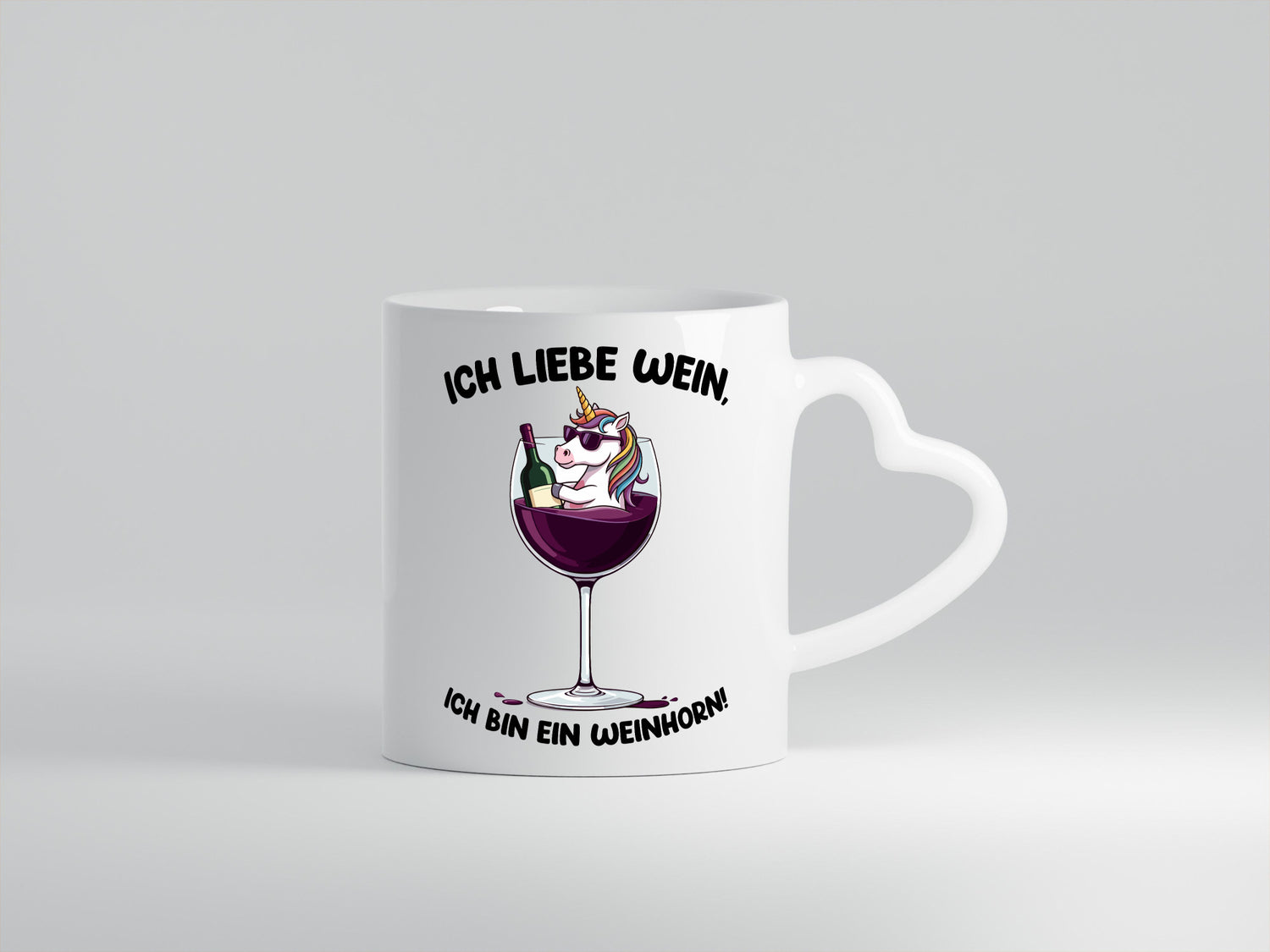 Ich bin ein Weinhorn | JGA Junggesellinnenabschied v2 lustig Humor Geschenkidee