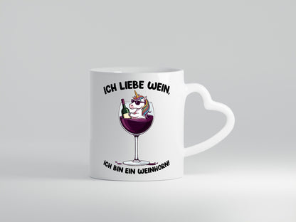 Ich bin ein Weinhorn | JGA Junggesellinnenabschied v2 lustig Humor Geschenkidee