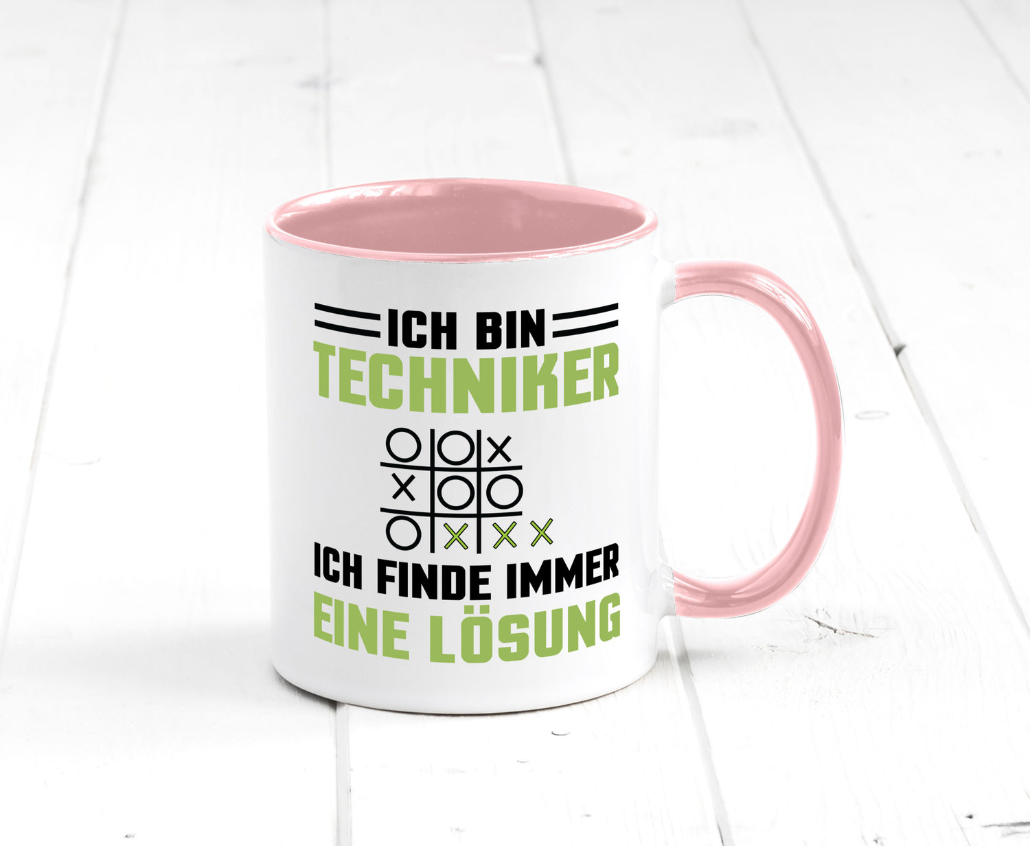 Ich bin Techniker finde immer eine Lösung | lustiger Spruch Geschenk Humor