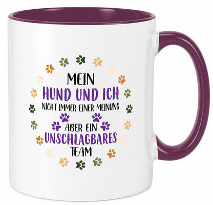 Mein Hund und ich nicht immer einer Meinung | Team Geschenkidee Tierliebhaber