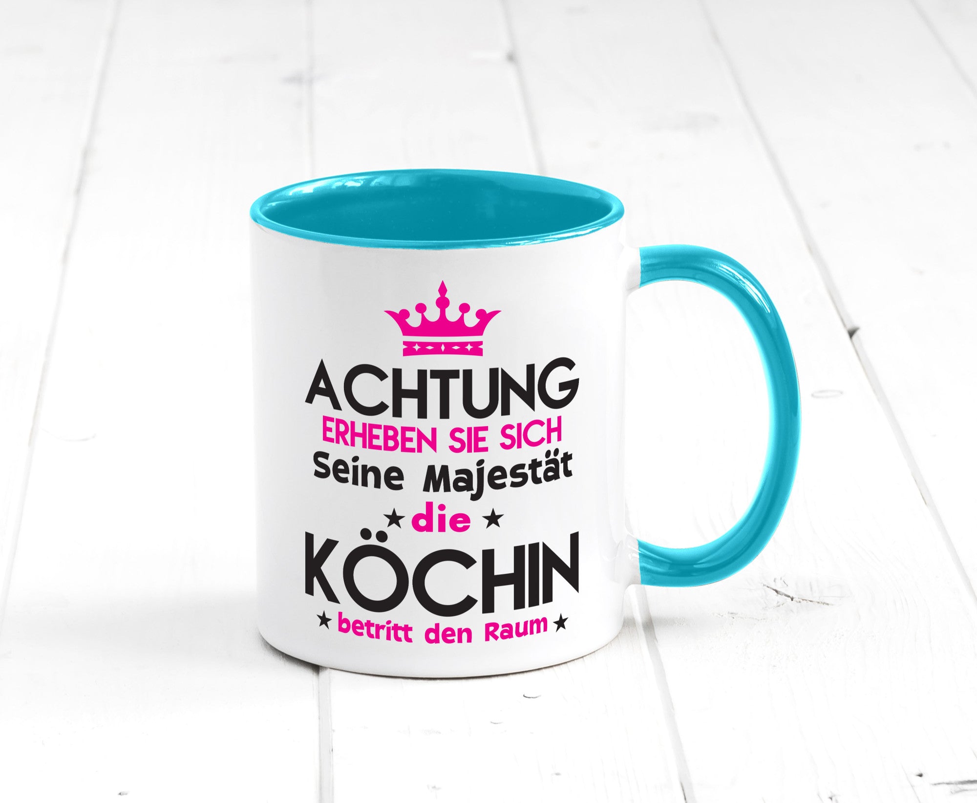 Seine Majestät Köchin | Chefköchin Chefkoch Humor Arbeit Kollegen Büro