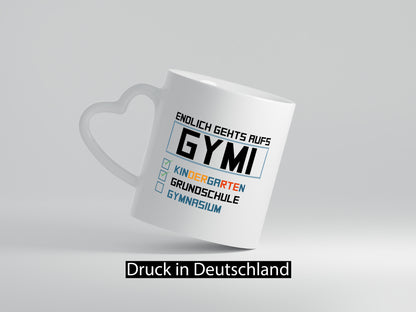 Gymnasium | 5. Klasse Oberstufe Übergang v2 Humor Geschenkidee Tasse