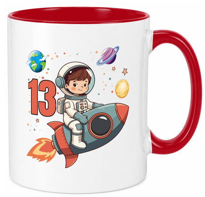 13. Geburtstag | 13 Jahre Astronaut Weltraum lustiger Spruch Geschenk