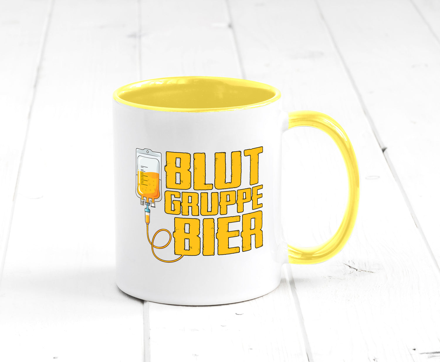 Blutgruppe Bier | Saufen Trinken Biertrinker Humor Geschenkidee Tasse