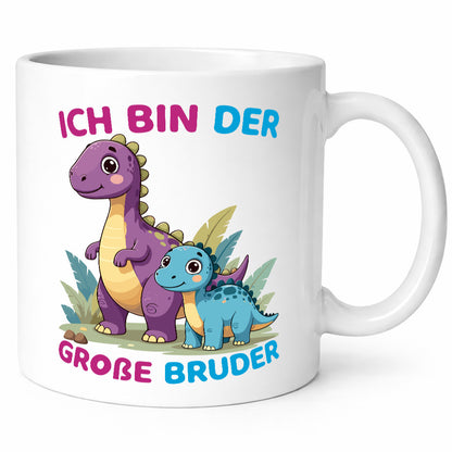 Ich bin der Große Bruder | Dinosaurier Dino lustiger Spruch Geschenk Humor