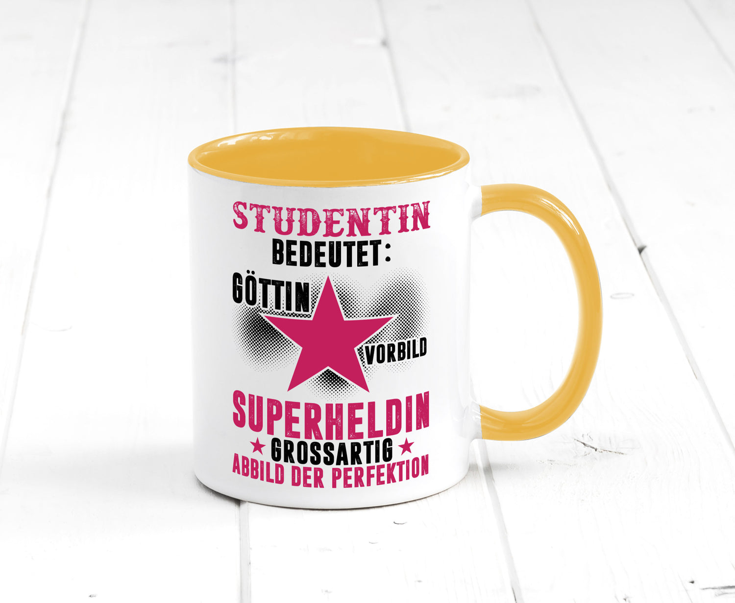 Bedeutung von Studentin | Uni Studium Universität Geschenkidee Humor Tasse