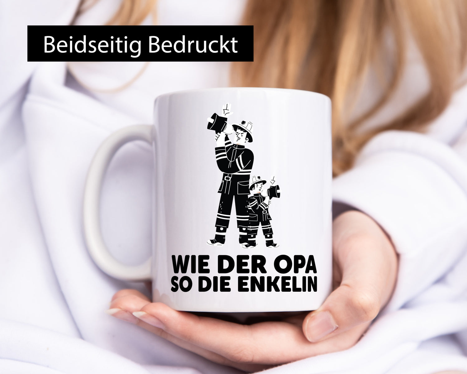 Wie der Opa, so die Enkelin | Opa Uniform lustig Familie Geschenkidee Geschenk