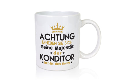 Seine Majestät Konditor | Konditorei Geschenkidee Humor Tasse