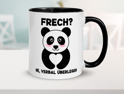 Frech | Verbal überlegen süßer Pandabär kecker Spruch lustiger Geschenk Humor