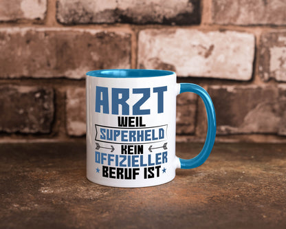 Superheld Arzt | Medizin Doktor Facharzt Geschenk Humor Geschenkidee lustiger