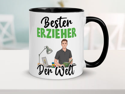 Bester Erzieher | Pädagoge Schule v2 Geschenk Humor Geschenkidee lustiger