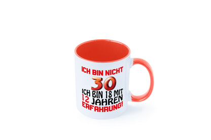 Ich bin nicht 30. lustiger Spruch Geschenk Humor Geschenkidee Tasse