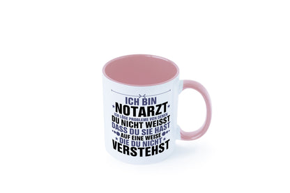 Löse Probleme: Notarzt | Arzt v2 Geschenkidee Humor Tasse