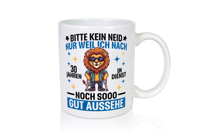 30 Jahre im Dienst | Arbeitsjubiläum Arbeit Geschenkidee Kollegen Büro Humor