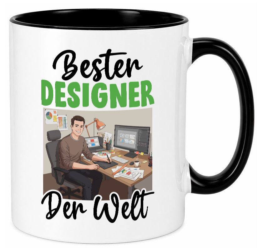 Bester Designer Beruf | Mode v2 lustiger Spruch Geschenk Arbeit Kollegen Büro