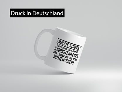 Neuste Studien: Schornsteinfeger | Kaminkehrer Handwerk Humor Geschenkidee Tasse