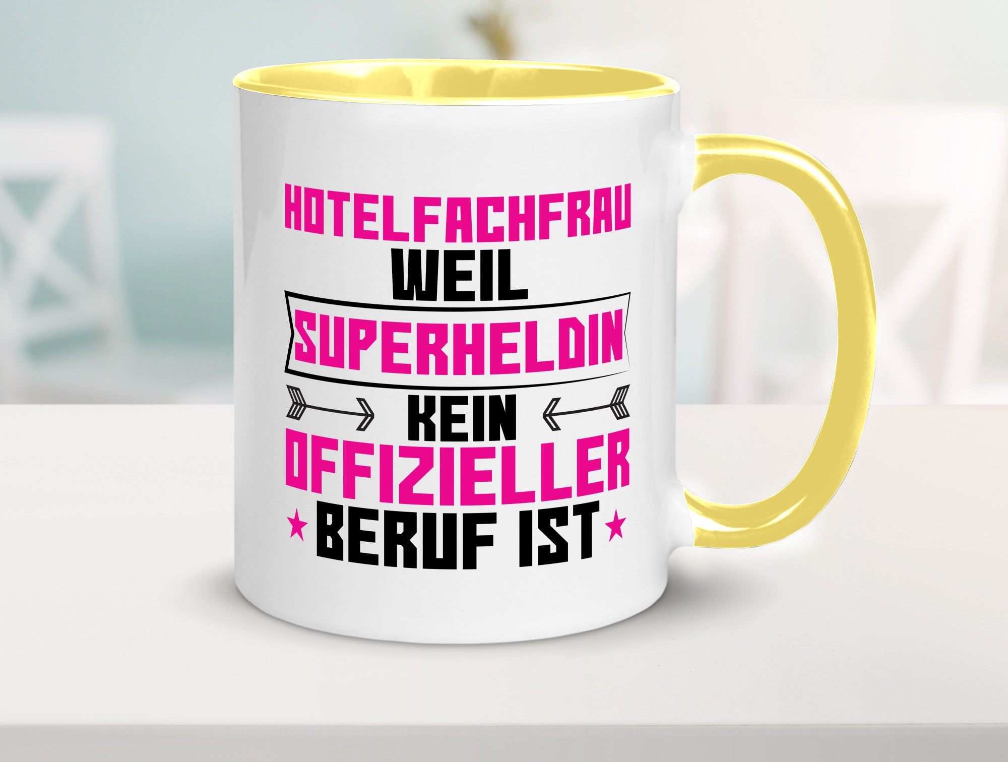 Superheldin Hotelfachfrau | Hotel lustiger Spruch Geschenk Humor Geschenkidee