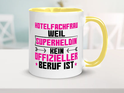 Superheldin Hotelfachfrau | Hotel lustiger Spruch Geschenk Humor Geschenkidee