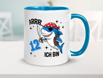 12. Geburtstag | 12 Jahre Arr Pirat Hai Piraten Geschenk Geschenkidee lustiger