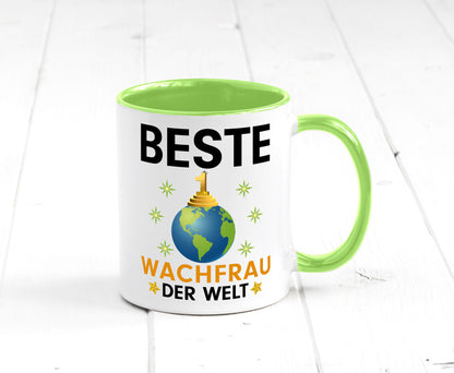 Welt Beste Wachfrau | Wachpersonal Nachtwächter Geschenk Humor Geschenkidee