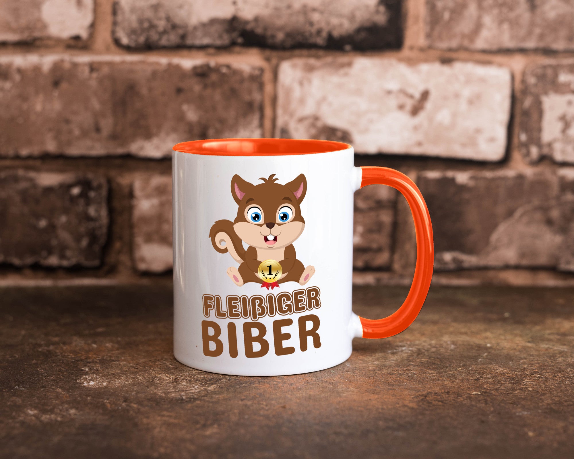 Fleißiger Biber | Motiv Tasse Kinder Geburtstag lustig Geschenkidee Geschenk