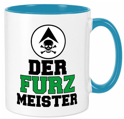 Der Furz Meister | Männer Tasse derber Humor Furzen lustiger Spruch Geschenk