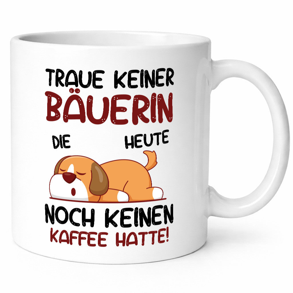 Traue keiner Bäuerin | Bauernhof Landwirtschaft lustig Humor Geschenkidee