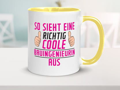 Richtig Coole Bauingenieurin | Ingenieurin lustig Humor Geschenkidee Geschenk