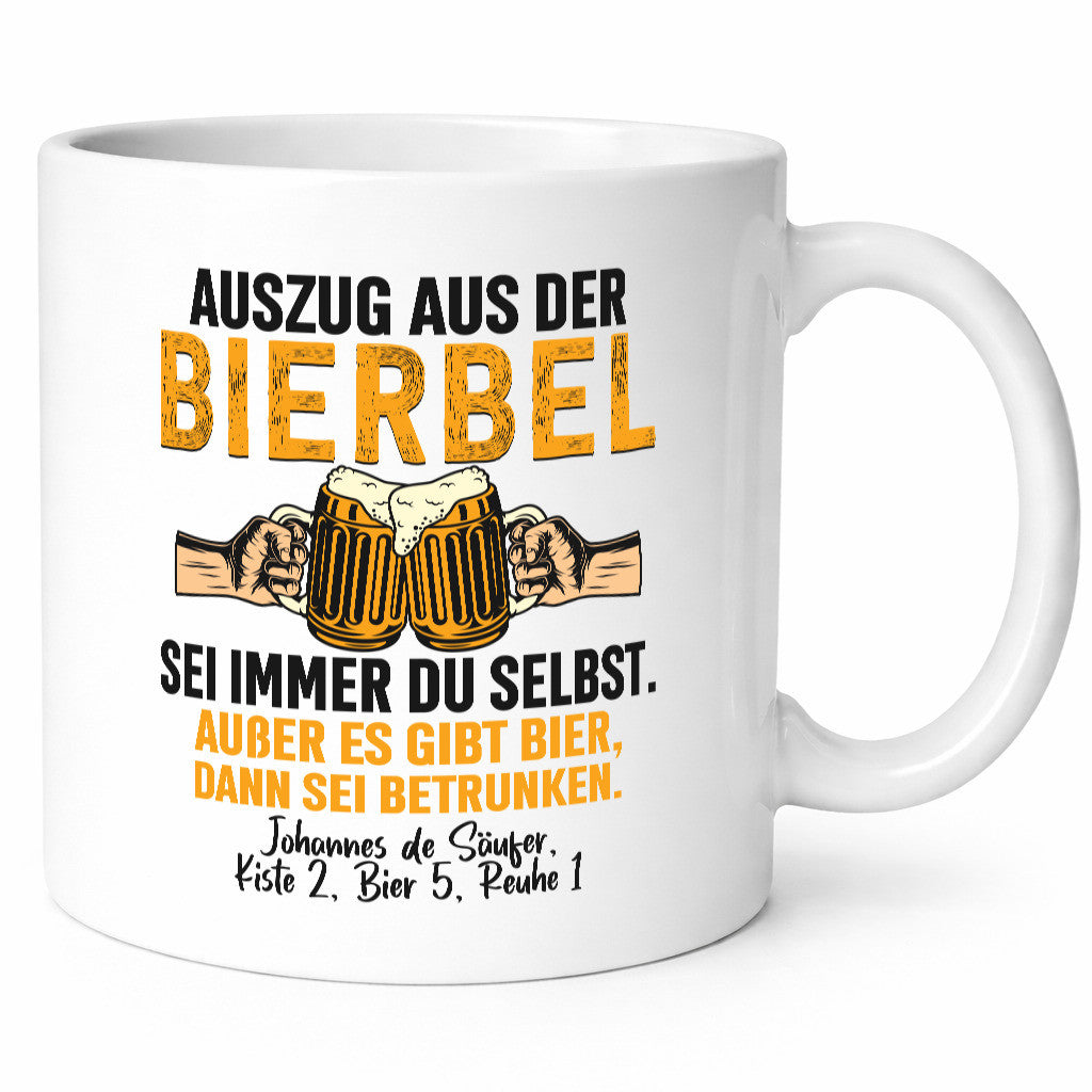 Auszug aus der Bierbel | Bierliebhaber Bier trinker lustiger Spruch Geschenk