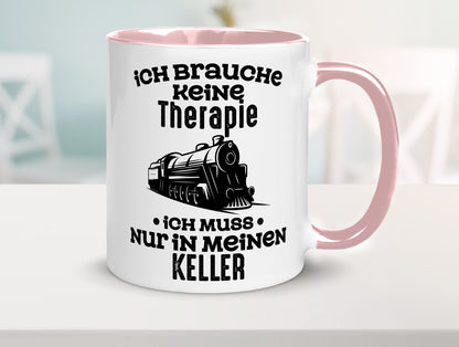 Modeleisenbahn | Hobby eisenbahn Zug lustiger Spruch Geschenk Humor Tasse