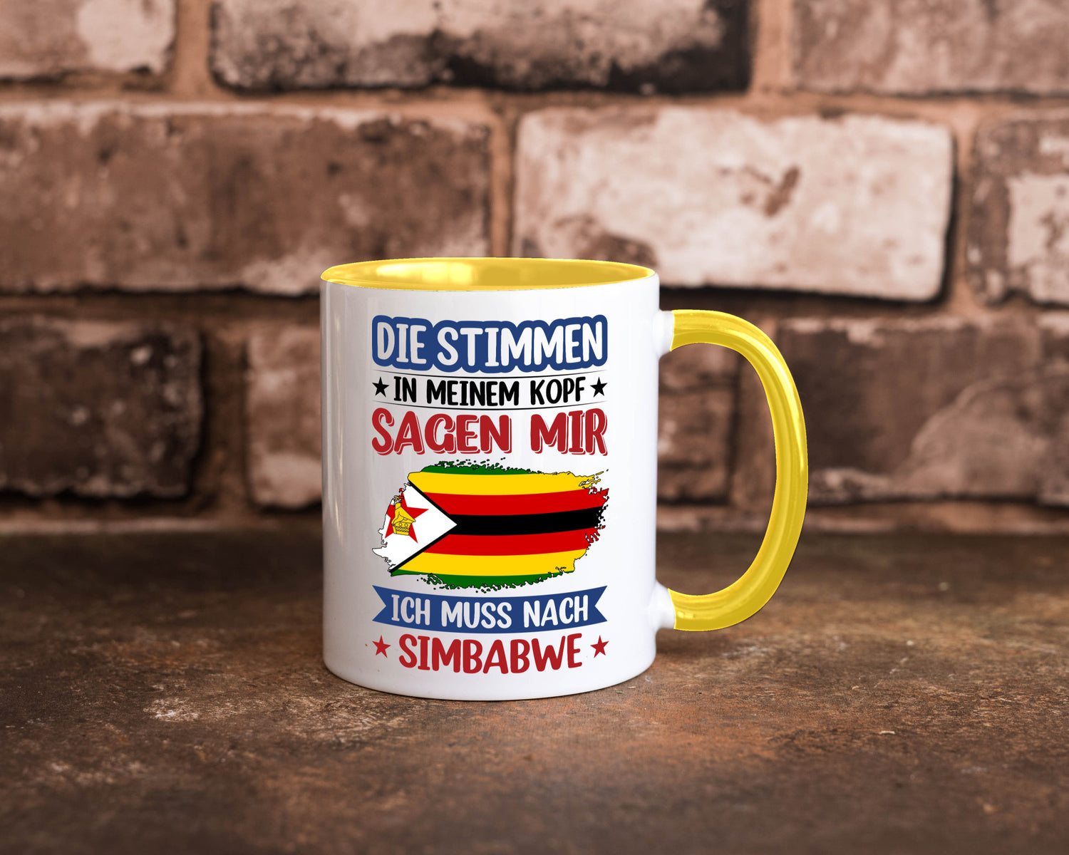Simbabwe | Urlaub Stimmen in meinem Kopf Traumland v2 Geschenk Humor