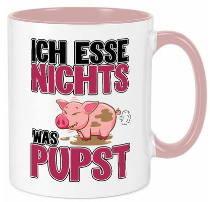 Ich esse nicht was Pupst lustiger Spruch Geschenk Humor Geschenkidee Tasse