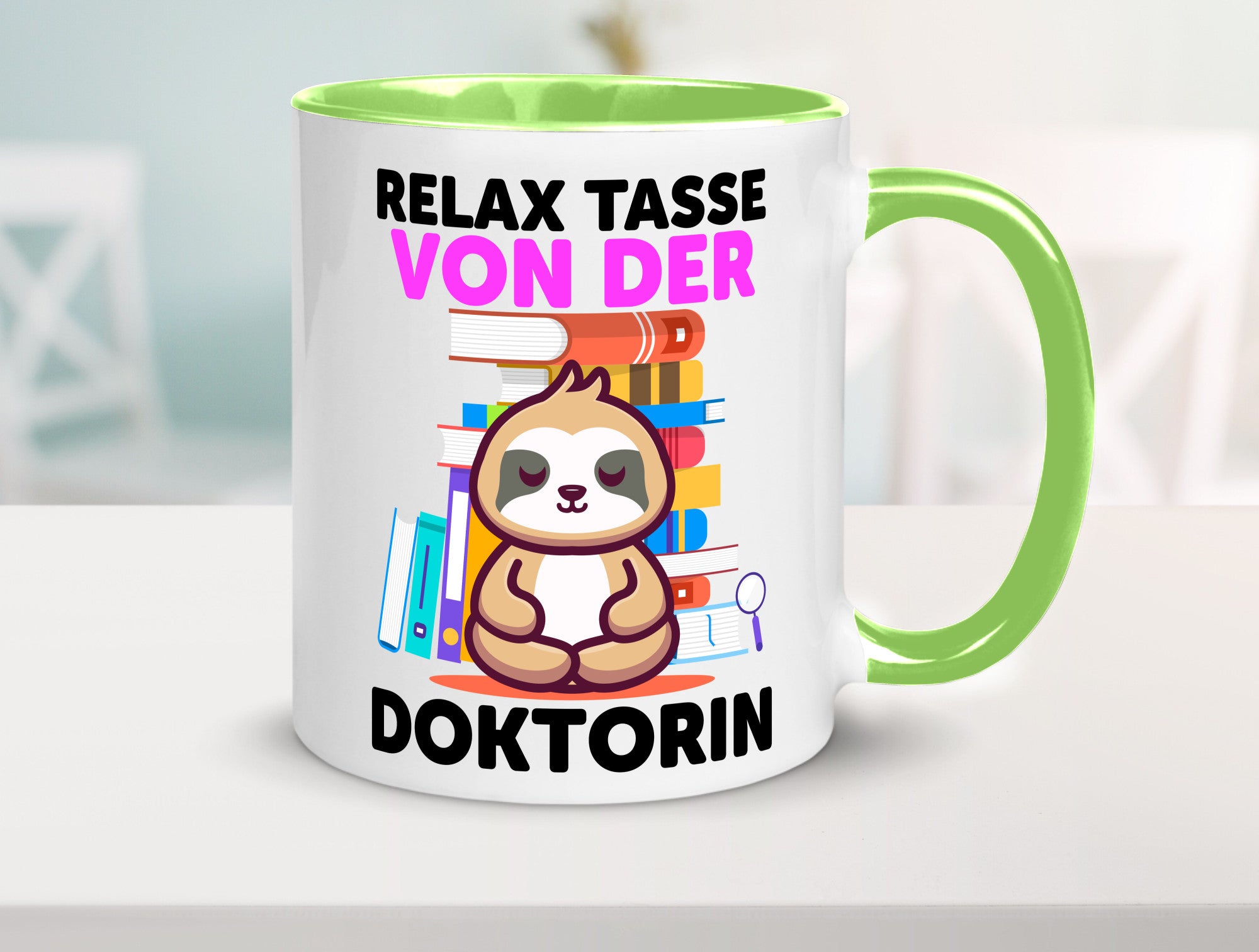 Relax Tasse: Doktorin | Doktorand Doktortitel lustig Humor Geschenkidee