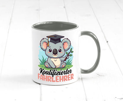 Koalifizierter Fahrlehrer | Fahrschule v2 Geschenkidee Humor Tasse