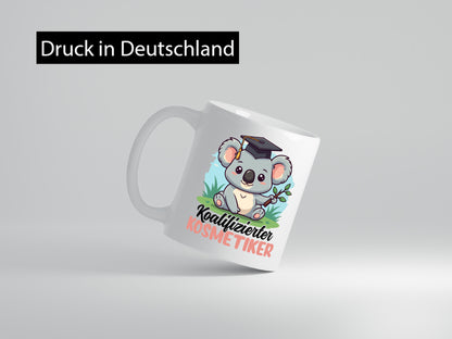 Koalifizierter Kosmetiker | Kosmetik Stylist lustig Humor Geschenkidee Geschenk