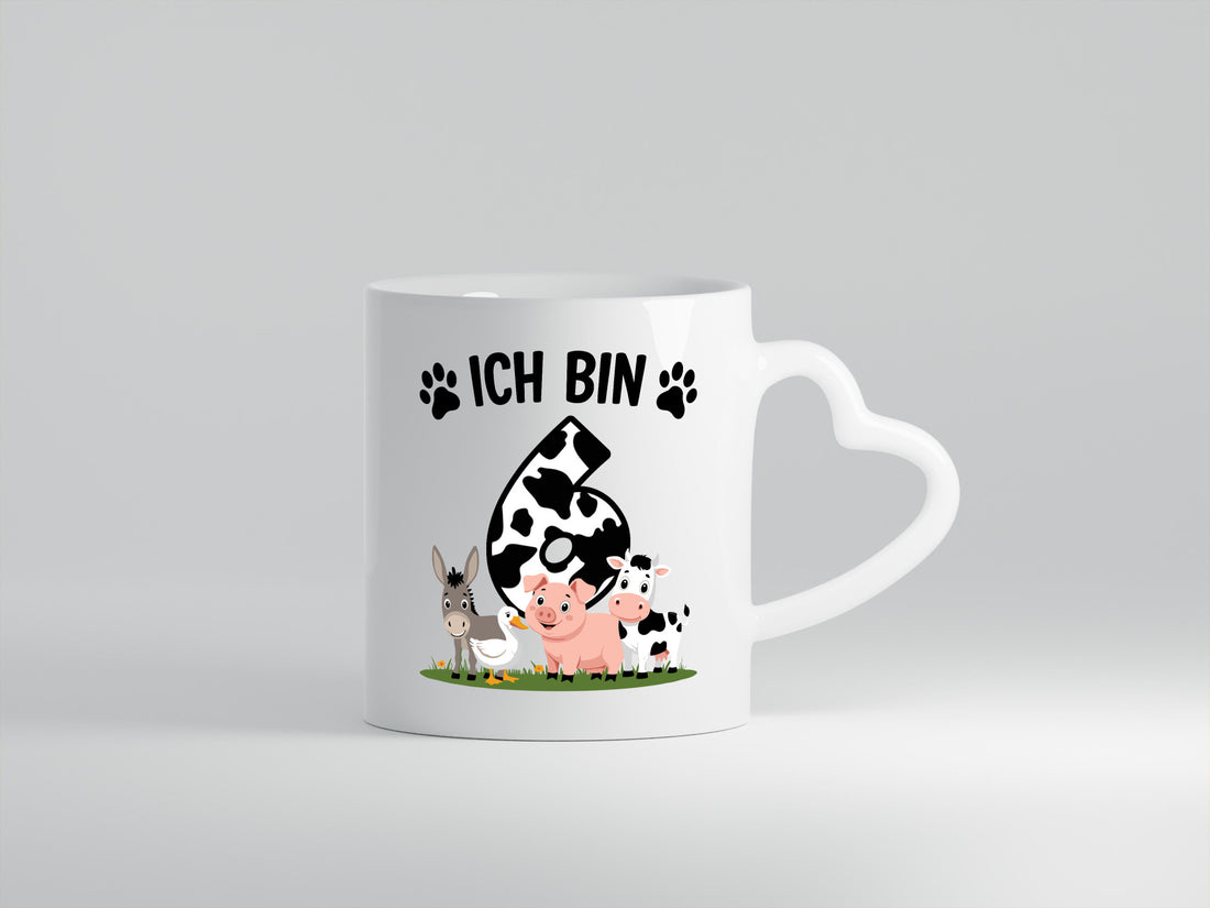 6 Geburtstag | Jahre Farmer Kind lustig Geschenkidee Geschenk Tasse
