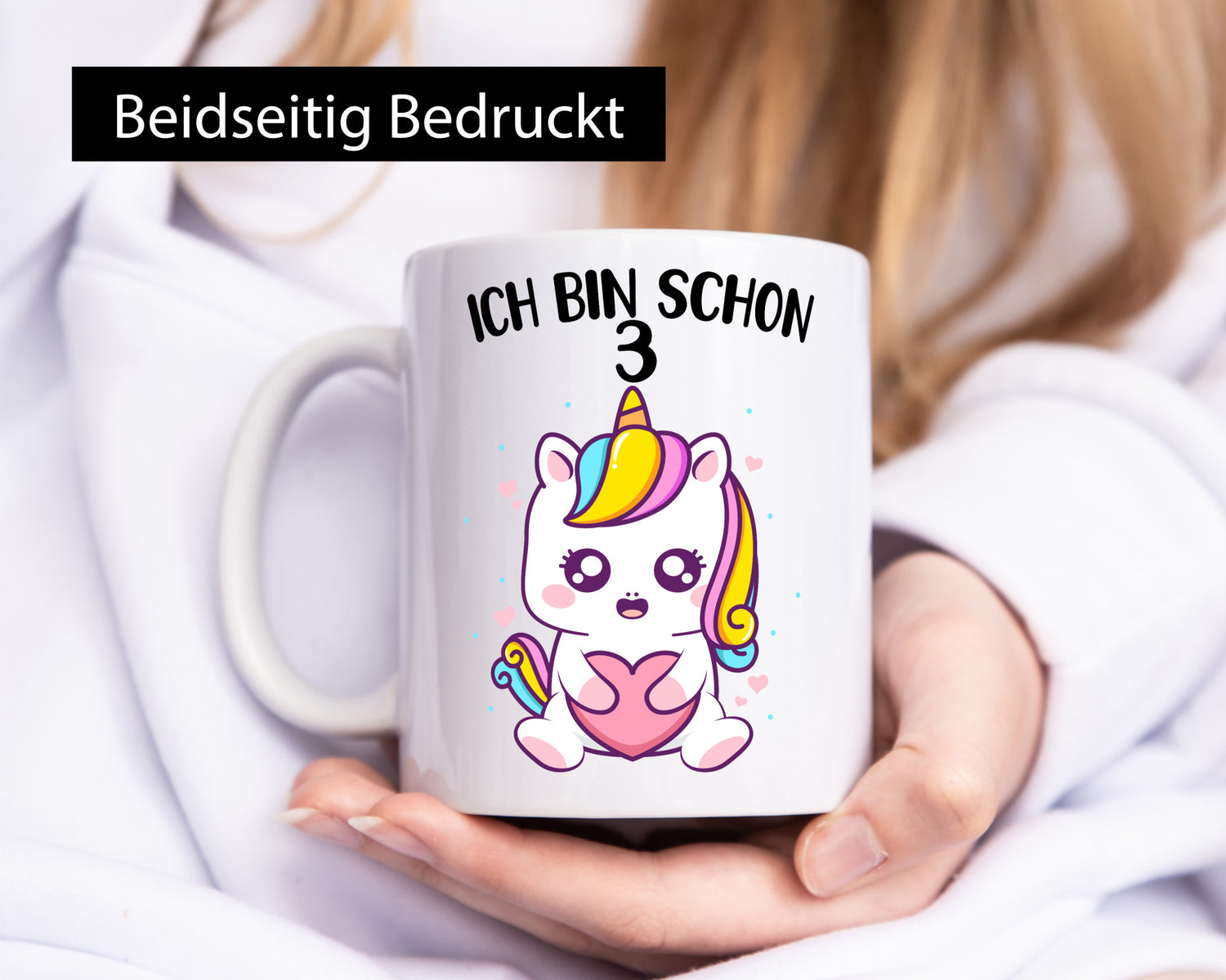 3. Geburtstag | Ich bin schon 3 Jahre Einhorn Mädchen lustig Geschenkidee