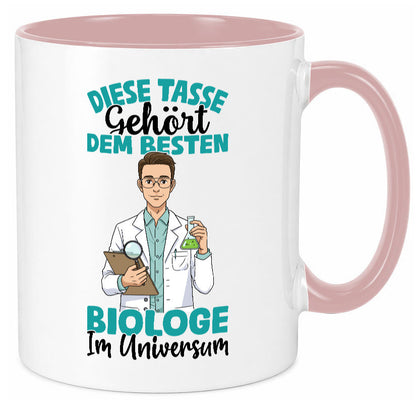 Im Universum: Biologe | Biologie Naturforscher Humor Geschenkidee Tasse