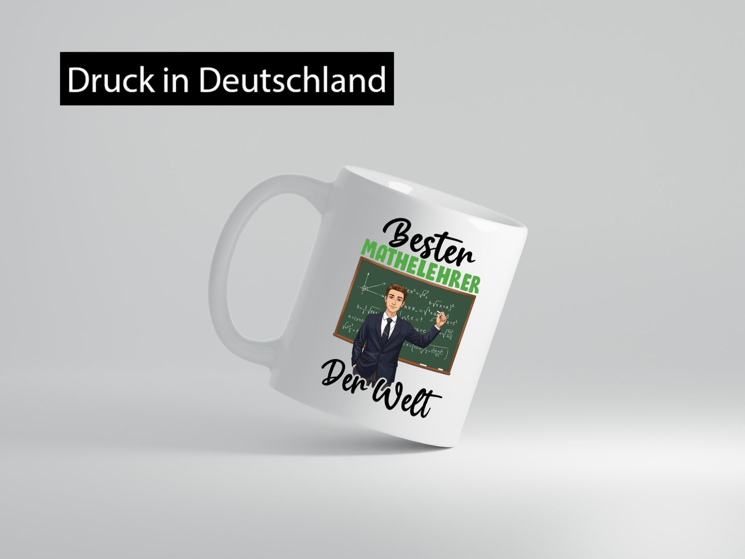 Bester Mathelehrer | Lehrer Mathe v2 lustiger Spruch Geschenk Humor