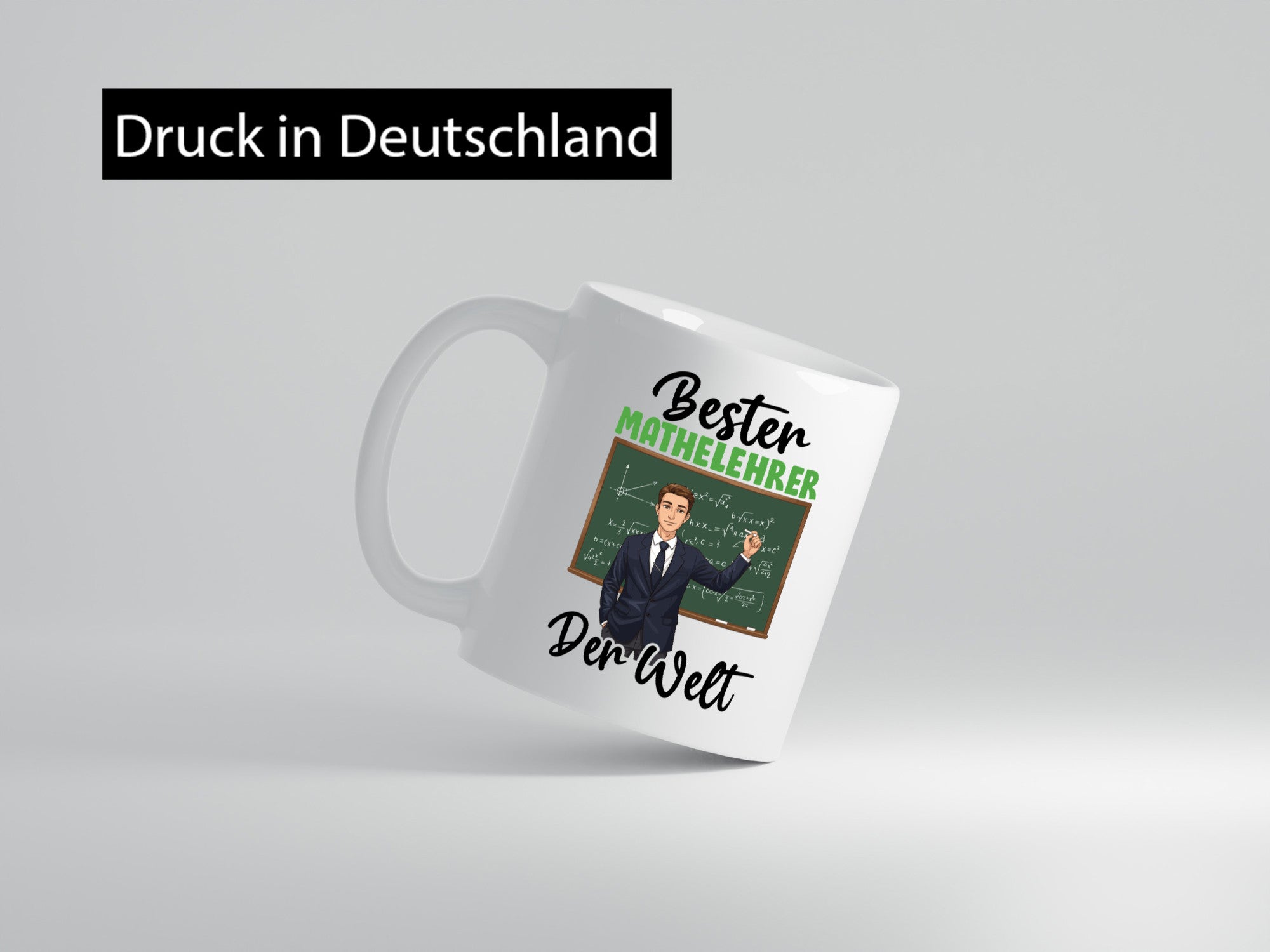 Bester Mathelehrer | Lehrer Mathe v2 lustiger Spruch Geschenk Humor
