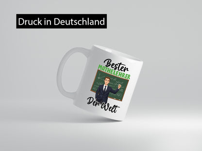 Bester Mathelehrer | Lehrer Mathe v2 lustiger Spruch Geschenk Humor