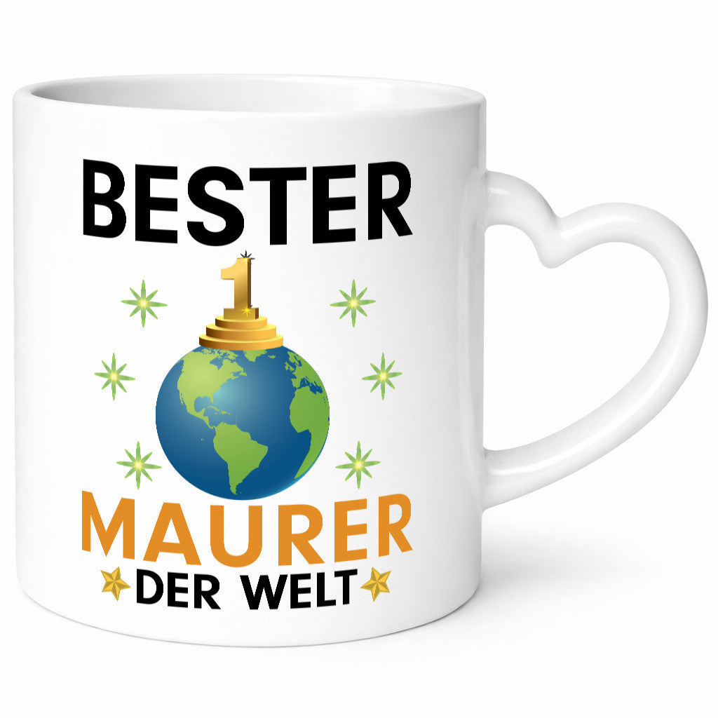 Welt Bester Maurer | Bau Handwerker Geschenkidee Humor Tasse