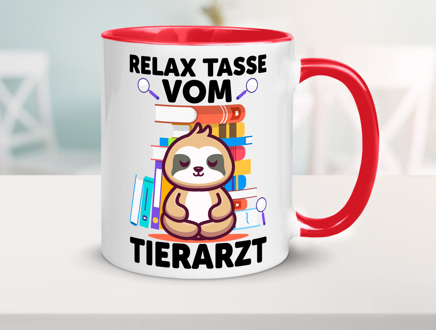 Relax Tasse: Tierarzt | Tiermedizin Mediziner Geschenkidee Tierliebhaber Humor