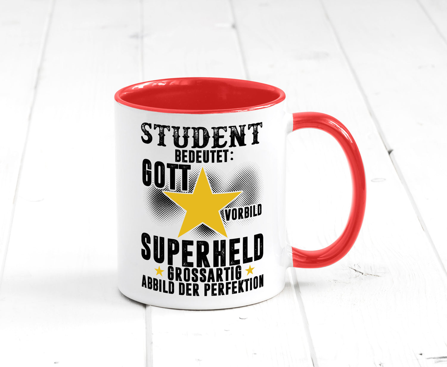 Bedeutung von Student | Universität Uni Studium Geschenkidee Humor Tasse