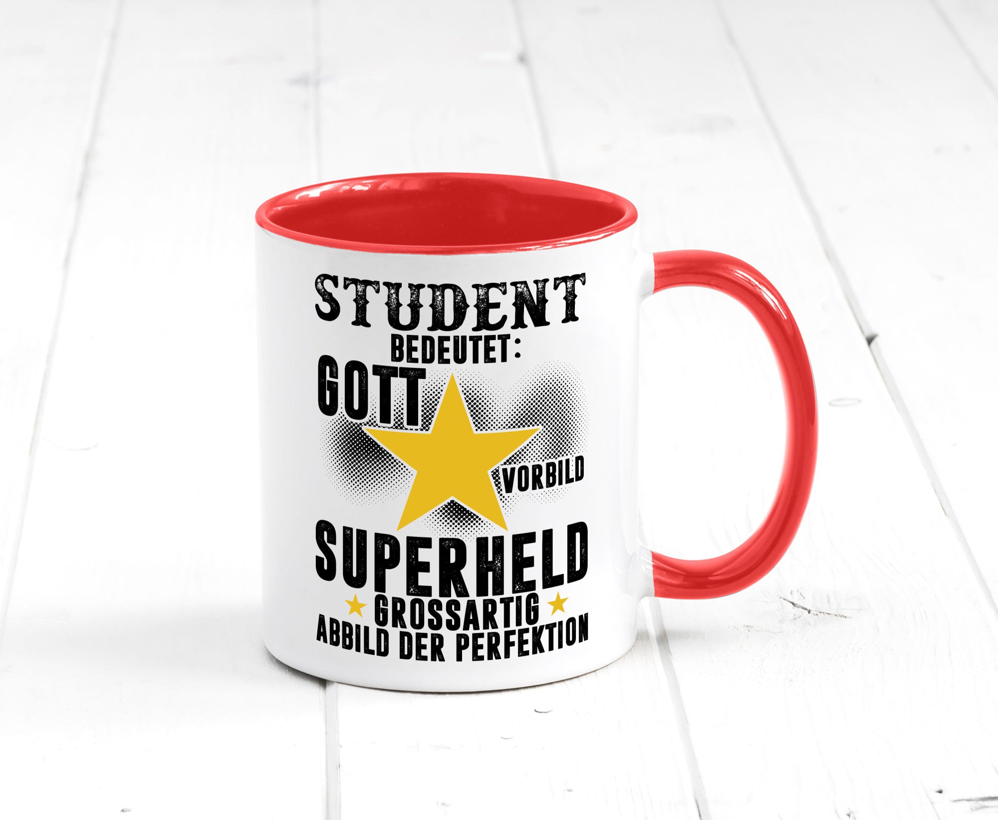 Bedeutung von Student | Universität Uni Studium Geschenkidee Humor Tasse