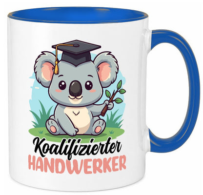 Koalifizierter Handwerker |Handwerk lustig Humor Geschenkidee Geschenk Tasse