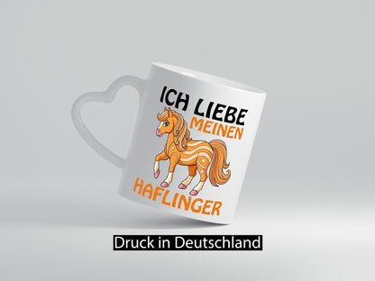 Ich liebe meinen Haflinger | Pferde Halfinger lustig Humor Geschenkidee