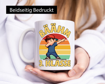 Bäähm 3. klasse | Schulanfang Drittklässler Humor Geschenkidee Tasse