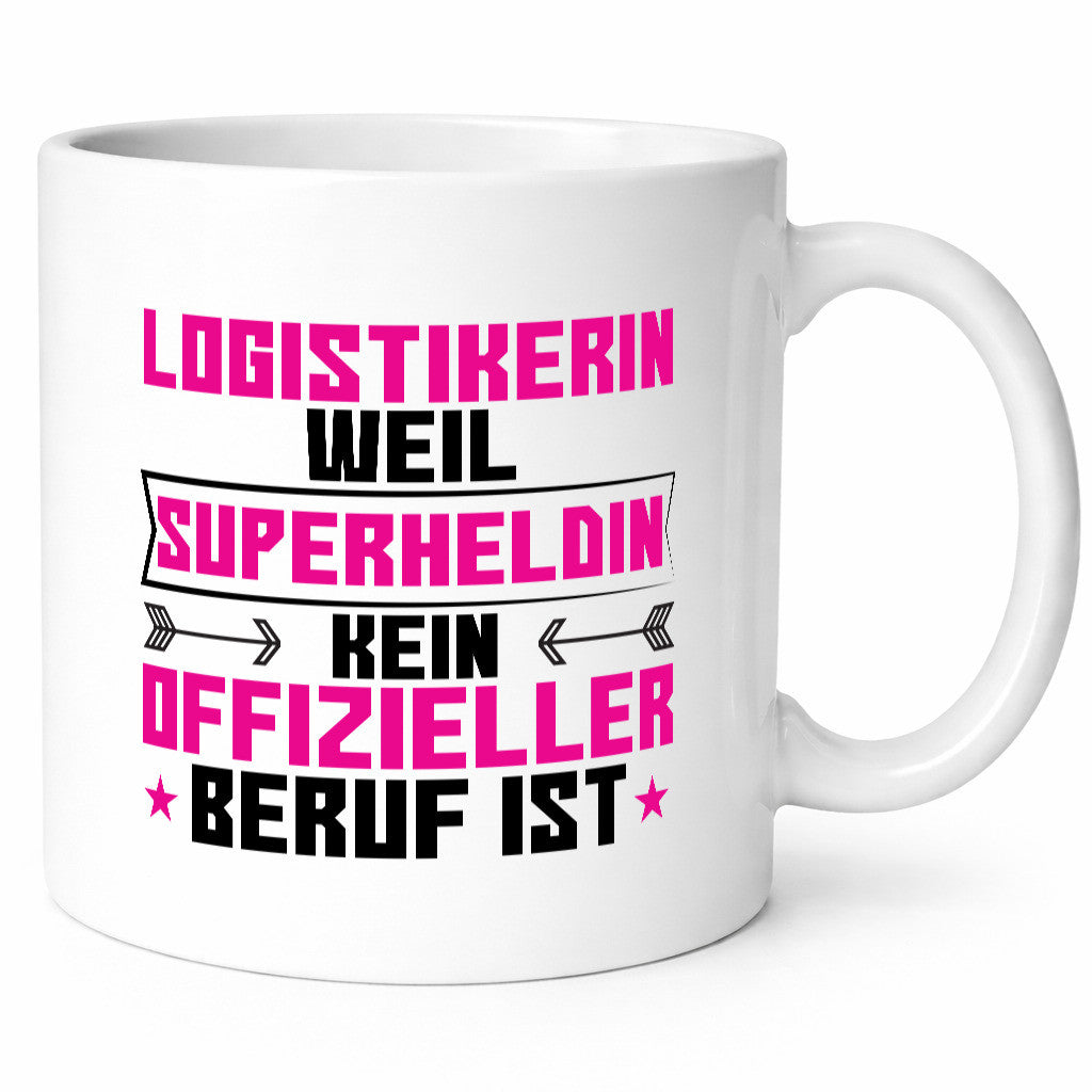 Superheldin Logistikerin | Logistik Geschenk Humor Geschenkidee lustiger Spruch
